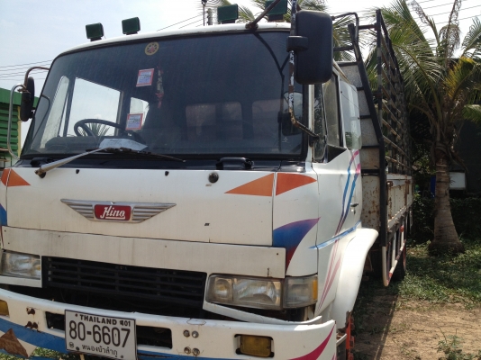 Hino-gd176ยาว6.30เครื่องeh700ยาง900พร้อมข้างเสริม