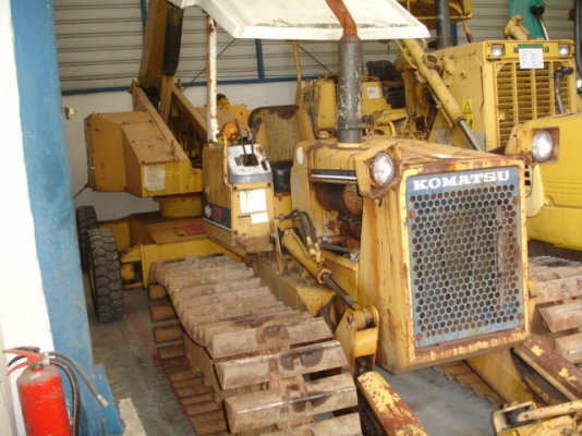 แทร็คเตอร์ D20P-6 จากญี่ปุ่นถึงไทยแล้ว ใบแทร็คสวย เกียร์ตัด