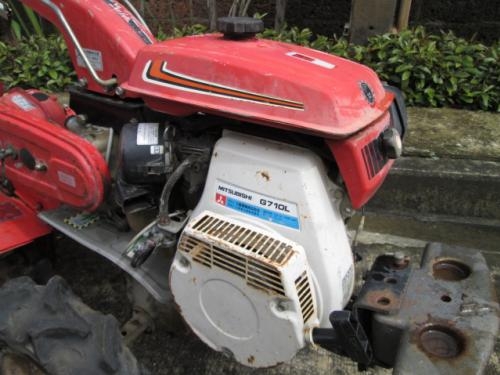 รถพรวนดินเดินตาม รหัสสินค้า :13001353 MITSUBISHI เบนซิน G710L (7.0 ps) www.nihonmono.com