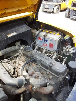 FORKLIFT 2.5T  ดีเซล เกียร์ออโต้  ยกสูง 4.0 เมคร ยางตันหน้าหลัง