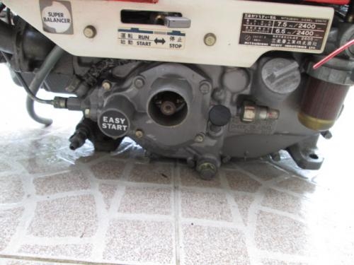 เครื่องยนต์  รหัสสินค้า :13001342 MITSUBISHI ดีเซล 7.5ps. 2600rpm. www.nihonmono.com