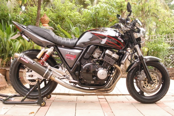 --ขาย CB400 ดำดุ ทะเบียนแท้โอนขนส่ง  <<ทะเบียนแท้>>--