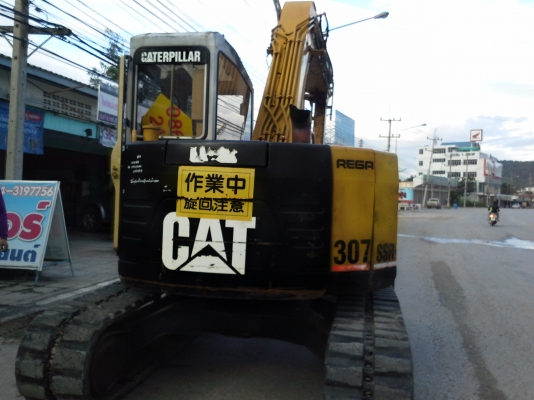 ขาย แบ็คโฮ ราคาถูก สภาพดีมากๆ cat 307ssr 570,000 บาท นำเข้าสภาพเดิมๆ เทียบเท่า PC65