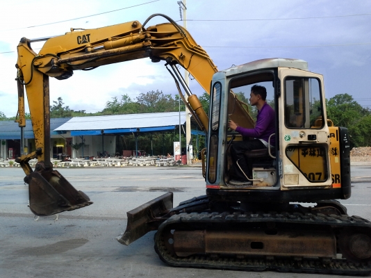 ขาย แบ็คโฮ ราคาถูก สภาพดีมากๆ cat 307ssr 570,000 บาท นำเข้าสภาพเดิมๆ เทียบเท่า PC65