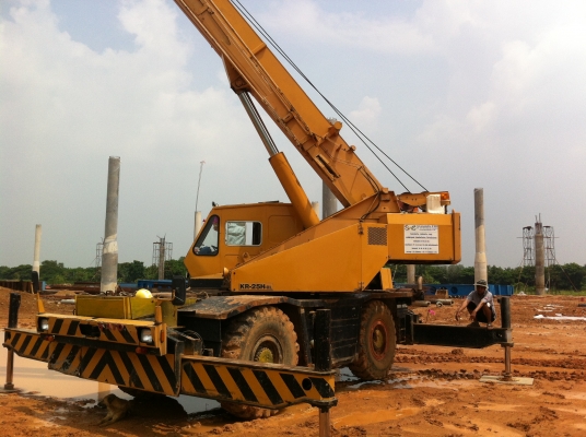 ขายเครน 25 ตัน4ล้อ KATO KR25H-IIIL ปี87 ใหญ่เชฟฟตี้ เพาเวอร์จิบ ไฟฟ้าจอใช้ได้ อินวอย