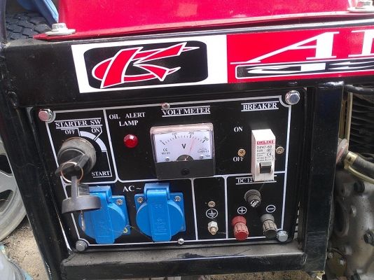 เครื่องปั่นไฟ ANATA 5500kva 220v.