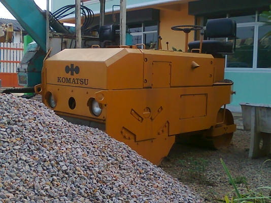 รถบดอัดสั่นสะเทือน KOMATSU JV25-1 รถญี่ปุ่น สภาพกิ๊บ