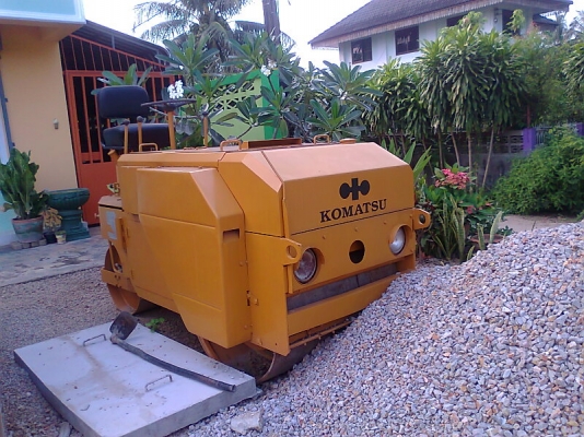 รถบดอัดสั่นสะเทือน KOMATSU JV25-1 รถญี่ปุ่น สภาพกิ๊บ