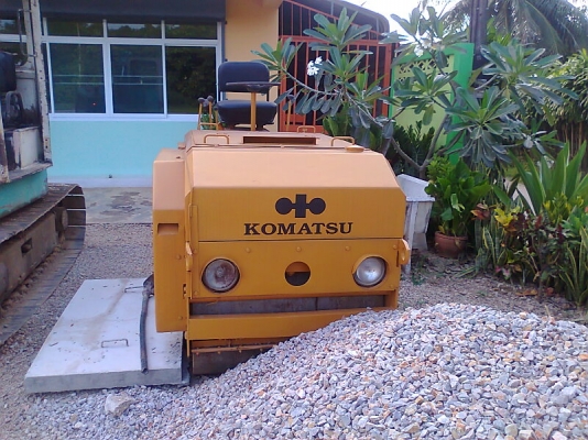 รถบดอัดสั่นสะเทือน KOMATSU JV25-1 รถญี่ปุ่น สภาพกิ๊บ