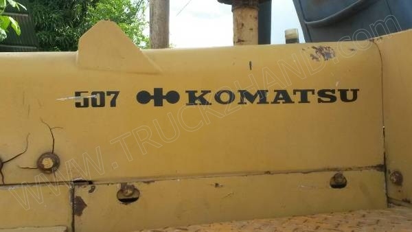 รถตักล้อยาง ยี่ห้อ KOMATSU รุ่น 507 รถตักล้อยาง ยี่ห้อ KOMATSU รุ่น 507