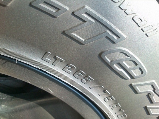 ต้องการขาย BF All-Terrain 265/75/16 ปี 48/07ขาย6500.-บาท ต้องการขาย BF All-Terrain 265/75/16 ปี 48/07ขาย6500.-บาท