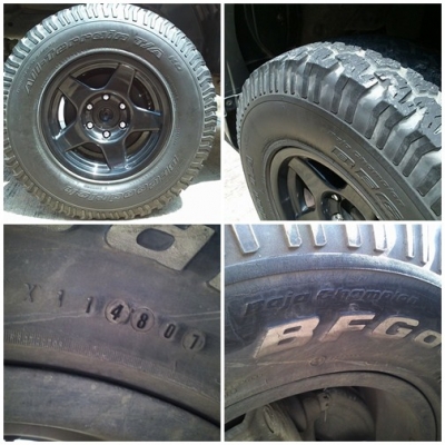 ต้องการขาย BF All-Terrain 265/75/16 ปี 48/07ขาย6500.-บาท ต้องการขาย BF All-Terrain 265/75/16 ปี 48/07ขาย6500.-บาท