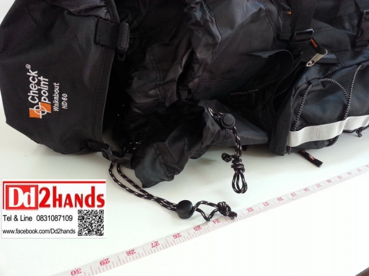 NEW... Backpack ยี่ห้อ Checkpoint แบบหมวก ขนาด 60 ลิตร ใส่หมวกกันน๊อคได้ทั้งใบ