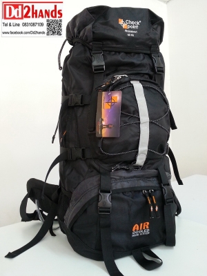 NEW... Backpack ยี่ห้อ Checkpoint แบบหมวก ขนาด 60 ลิตร ใส่หมวกกันน๊อคได้ทั้งใบ