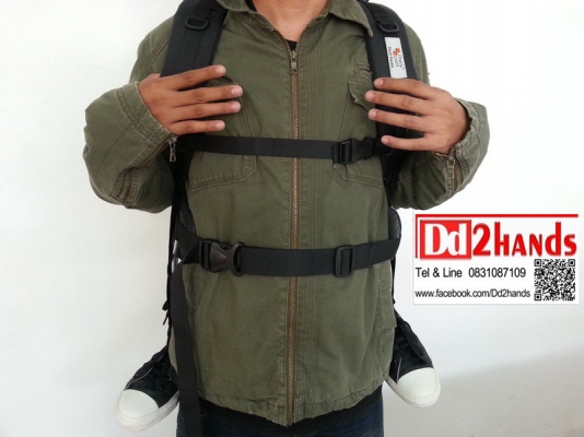 NEW... Backpack ยี่ห้อ Checkpoint แบบหมวก ขนาด 60 ลิตร ใส่หมวกกันน๊อคได้ทั้งใบ