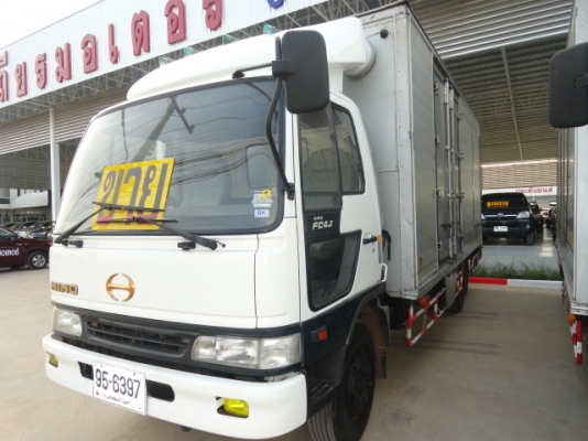 HINO 140HP พร้อมตู้แห้ง สีขาว สภาพสวยเครื่องยนต์สภาพสวย