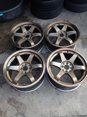ขายล้อTE37 SL ขอบ17 4/100 4/114 กว้าง 7-8 สวยๆเลยครับ ขายล้อTE37 SL ขอบ17 4/100 4/114 กว้าง 7-8 สวยๆเลยครับ