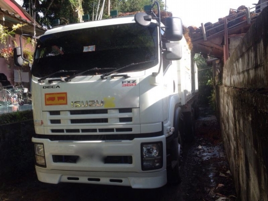 รถอิซูซุ 10 ล้อดั้ม FXZ 360 แรงม้า ปี 55  ( ขายแม่ , ลูก )  ( รถวิ่ง 82,xxx กม. )   สนใจติดต่อ 081 - 6079515
