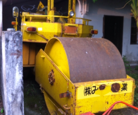 ขายด่วนรถบด3ล้อเหล็กSAKAI R2 เกาญี่ปุ่น เอกสารใบแจ้งจำหน่าย