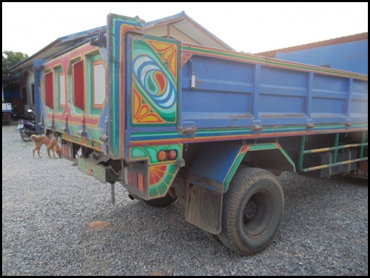 ขายด่วน รถบรรทุก 6 ล้อ ISUZU NPR 120 แรง กระบะดั้ม รถสภาพเดิมๆ สวย พร้อมใช้งาน