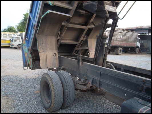 ขายด่วน รถบรรทุก 6 ล้อ ISUZU NPR 120 แรง กระบะดั้ม รถสภาพเดิมๆ สวย พร้อมใช้งาน