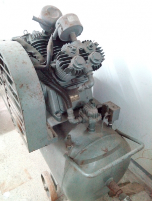 ปั๊มลม FUJI Compressor 4สูบ 7.5HP 380V ใช้โหดๆ ตัวนี้เลยครับพี่น้อง