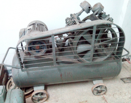 ปั๊มลม FUJI Compressor 4สูบ 7.5HP 380V ใช้โหดๆ ตัวนี้เลยครับพี่น้อง