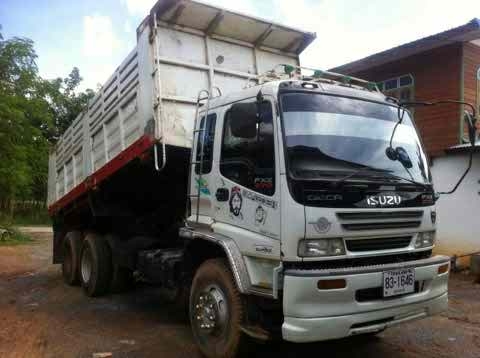 ขายรถ 10 ล้อดัมพ์ ISUZU DECA 270 ปี 2548 มีระบบลากพ่วง ราคา 2150000