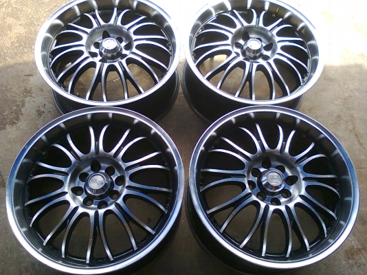 R17X7 4/100-114 1ชุดไม่คดไม่ดุ้งครับ