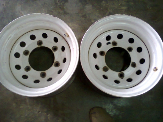 กะทะเพลาลอย R14X6.5 6รู เพลาF คู่ละ3500