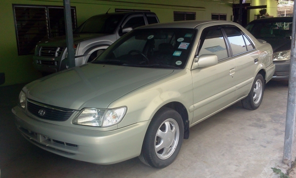 ขายรถ TOYOTA SOLUNA 1.5 GLI หยดน้ำ AIR BAG ABS เกียร์ธรรมดา สภาพสวยรถมือเดียวออกห้าง