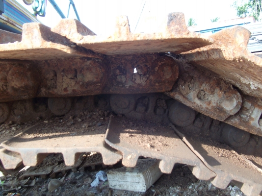 โซ่พร้อมแผ่นแทร็ค+กระบอก PC300 รุ่น6