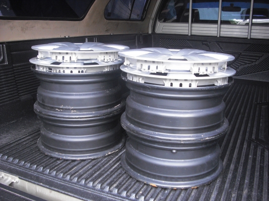 ขายกะทะ+ฝาครอบล้อ วีโก้ ( ถอดป้ายแดง )