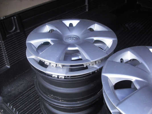 ขายกะทะ+ฝาครอบล้อ วีโก้ ( ถอดป้ายแดง )