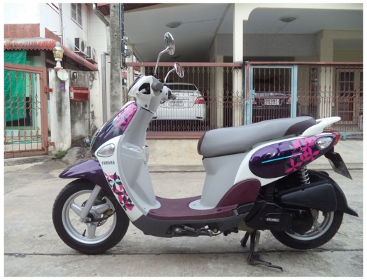 Yamaha Fiore รถปี2012 ลายใหม่ ภาษี 2557