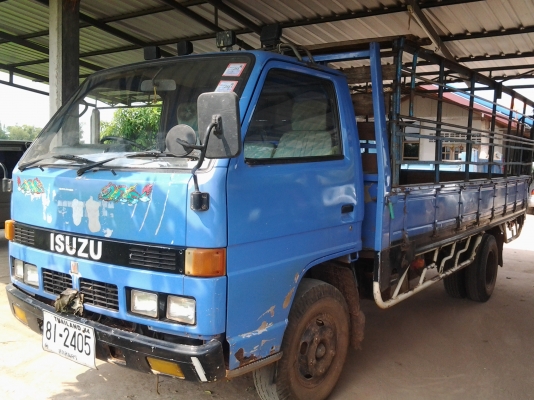 ISUZU NKR 110 เครื่อง 4BE1 เพาเวอร์ ประกอบ กะบะยาว 4.3 เกียรยาวยกหัวไม่ได้