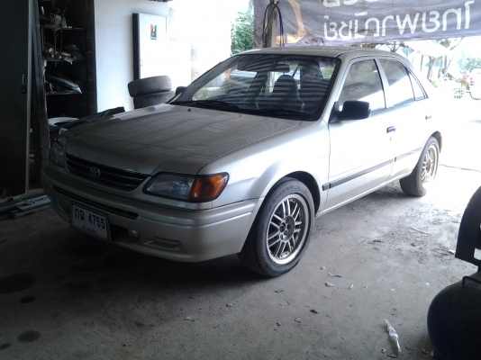 TOYOTA SOLUNA 1.5 AUTO มาลัยเพาเวอร์ ปี 41 กระจกมือหมุน ยังไม่เคยดมแก้ส