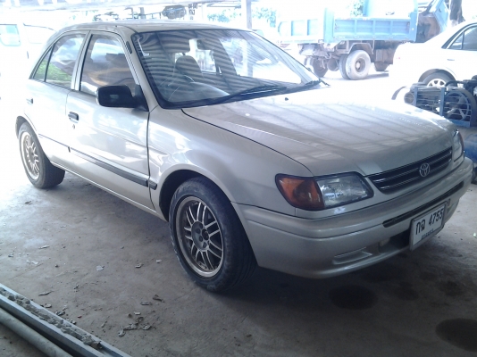 TOYOTA SOLUNA 1.5 AUTO มาลัยเพาเวอร์ ปี 41 กระจกมือหมุน ยังไม่เคยดมแก้ส