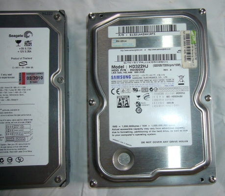 Hard Disk PC HDD แบบ SATA 320G และ IDE 80G