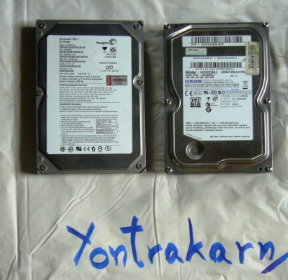 Hard Disk PC HDD แบบ SATA 320G และ IDE 80G