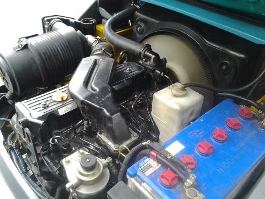 รถยก KOMATSU FD25C-16 เสา3เมตร เกียร์ธรรมดา