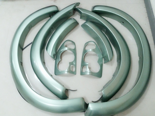 คิ้วล้อ D-MAX 2004 CAB ติดจากศูนย์