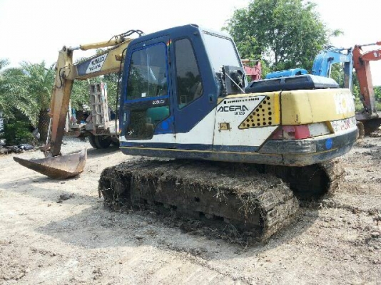 ขายรถแบ็คโฮ kobelco sk120 mark 3 ไฟฟ้าครบ เอกสารอินวอยซ์