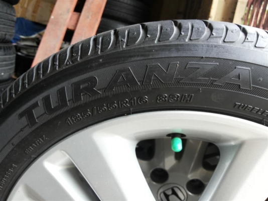 ยาง Bridgestone Turanza er370 185 55 16 ดอกยางสวยมาก