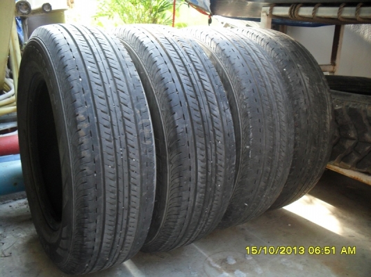 ฝากขายยางครับ 205/70/15  ปี 09