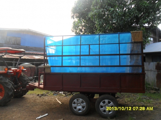 เทลเลอร์ บรรทุก ล้อเรียง สำหรับรถไถ