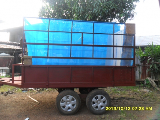 เทลเลอร์ บรรทุก ล้อเรียง สำหรับรถไถ