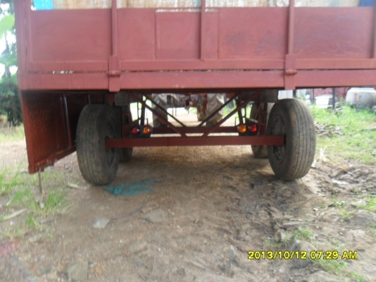 เทลเลอร์ บรรทุก ล้อเรียง สำหรับรถไถ