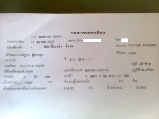 Hino 10 ล้อ 2 เพลา หัวคัสซี่ ขายถูกๆๆๆ