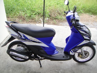 ขาย Yamaha Mio 115 ปี 53 2010 สีน้ำเงิน ดำสภาพสวย